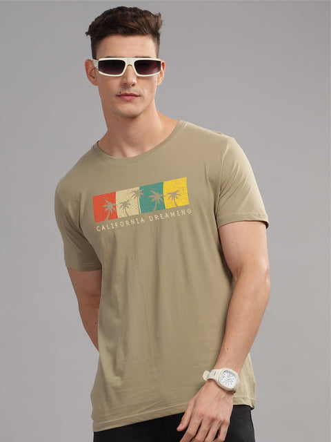 Adro Mens Printed T Shirt | The Super Soft Tshirt in India| Pure Cotton Lycra Breathable Fabric| 4 way stretch smart tech fabric| Round Neck T-Shirt (Also in Plus Size)