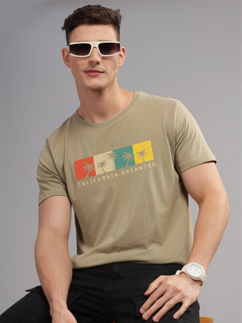 Adro Mens Printed T Shirt | The Super Soft Tshirt in India| Pure Cotton Lycra Breathable Fabric| 4 way stretch smart tech fabric| Round Neck T-Shirt (Also in Plus Size)