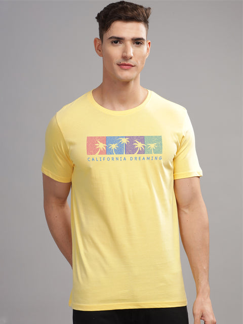 Adro Mens Printed T Shirt | The Super Soft Tshirt in India| Pure Cotton Lycra Breathable Fabric| 4 way stretch smart tech fabric| Round Neck T-Shirt (Also in Plus Size)