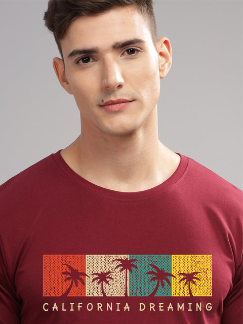 Adro Mens Printed T Shirt | The Super Soft Tshirt in India| Pure Cotton Lycra Breathable Fabric| 4 way stretch smart tech fabric| Round Neck T-Shirt (Also in Plus Size)