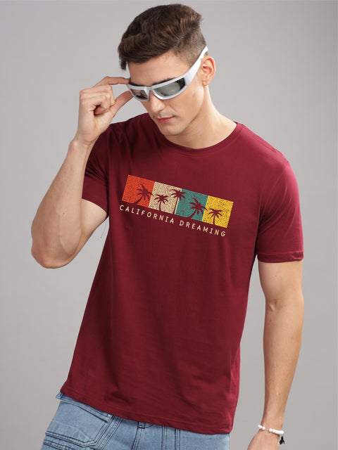 Adro Mens Printed T Shirt | The Super Soft Tshirt in India| Pure Cotton Lycra Breathable Fabric| 4 way stretch smart tech fabric| Round Neck T-Shirt (Also in Plus Size)