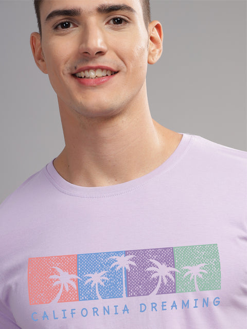Adro Mens Printed T Shirt | The Super Soft Tshirt in India| Pure Cotton Lycra Breathable Fabric| 4 way stretch smart tech fabric| Round Neck T-Shirt (Also in Plus Size)
