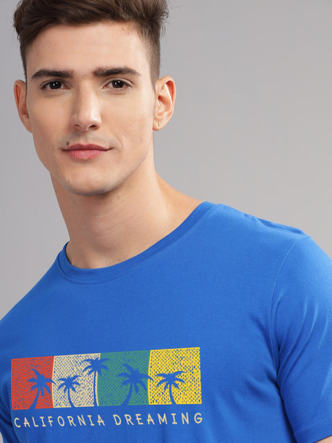 Adro Mens Printed T Shirt | The Super Soft Tshirt in India| Pure Cotton Lycra Breathable Fabric| 4 way stretch smart tech fabric| Round Neck T-Shirt (Also in Plus Size)