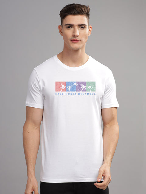 Adro Mens Printed T Shirt | The Super Soft Tshirt in India| Pure Cotton Lycra Breathable Fabric| 4 way stretch smart tech fabric| Round Neck T-Shirt (Also in Plus Size)