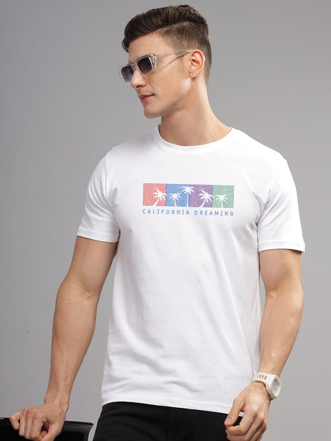 Adro Mens Printed T Shirt | The Super Soft Tshirt in India| Pure Cotton Lycra Breathable Fabric| 4 way stretch smart tech fabric| Round Neck T-Shirt (Also in Plus Size)