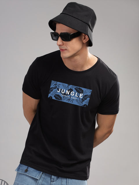 Adro Mens Printed T Shirt | The Super Soft Tshirt in India| Pure Cotton Lycra Breathable Fabric| 4 way stretch smart tech fabric| Round Neck T-Shirt (Also in Plus Size)