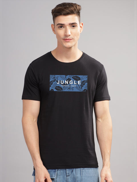 Adro Mens Printed T Shirt | The Super Soft Tshirt in India| Pure Cotton Lycra Breathable Fabric| 4 way stretch smart tech fabric| Round Neck T-Shirt (Also in Plus Size)