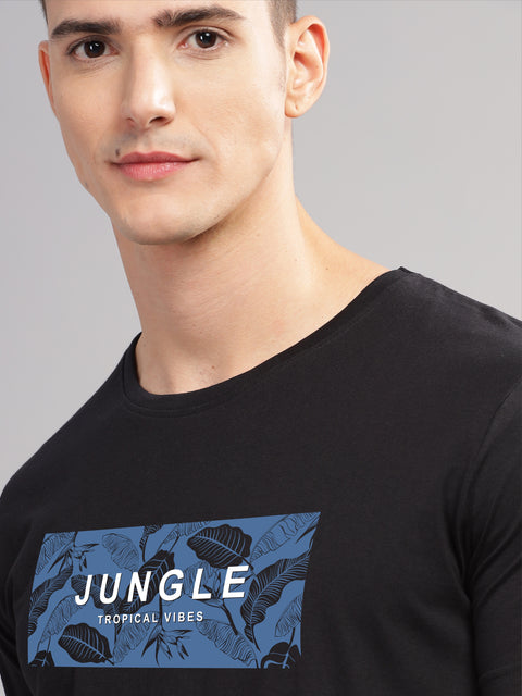 Adro Mens Printed T Shirt | The Super Soft Tshirt in India| Pure Cotton Lycra Breathable Fabric| 4 way stretch smart tech fabric| Round Neck T-Shirt (Also in Plus Size)