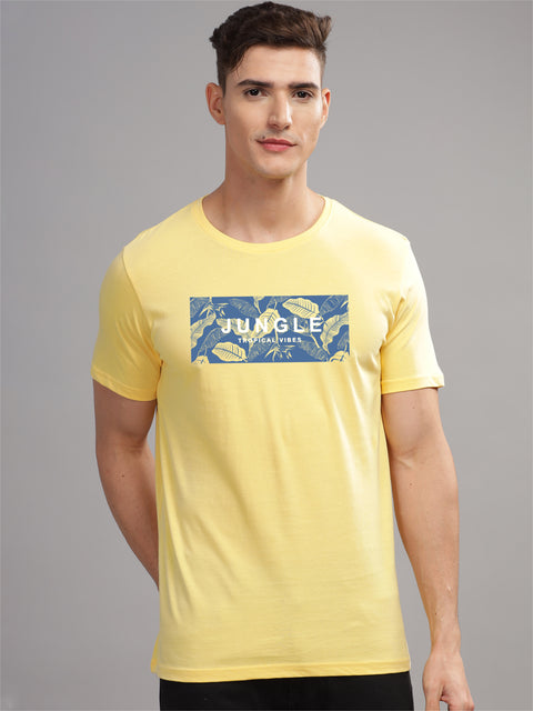 Adro Mens Printed T Shirt | The Super Soft Tshirt in India| Pure Cotton Lycra Breathable Fabric| 4 way stretch smart tech fabric| Round Neck T-Shirt (Also in Plus Size)