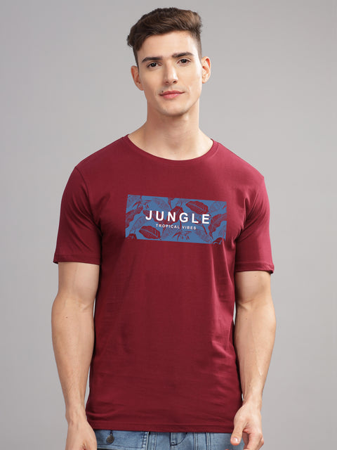 Adro Mens Printed T Shirt | The Super Soft Tshirt in India| Pure Cotton Lycra Breathable Fabric| 4 way stretch smart tech fabric| Round Neck T-Shirt (Also in Plus Size)