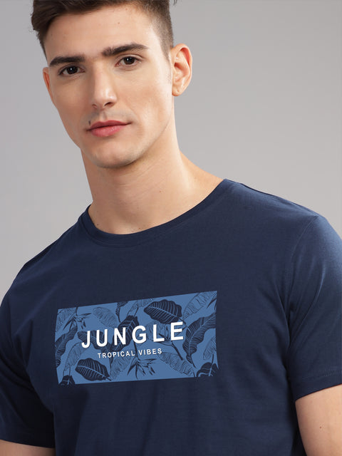 Adro Mens Printed T Shirt | The Super Soft Tshirt in India| Pure Cotton Lycra Breathable Fabric| 4 way stretch smart tech fabric| Round Neck T-Shirt (Also in Plus Size)