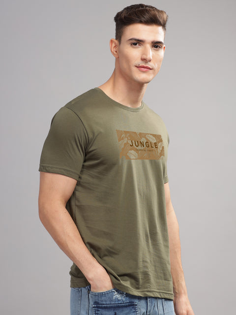 Adro Mens Printed T Shirt | The Super Soft Tshirt in India| Pure Cotton Lycra Breathable Fabric| 4 way stretch smart tech fabric| Round Neck T-Shirt (Also in Plus Size)