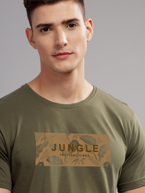 Adro Mens Printed T Shirt | The Super Soft Tshirt in India| Pure Cotton Lycra Breathable Fabric| 4 way stretch smart tech fabric| Round Neck T-Shirt (Also in Plus Size)