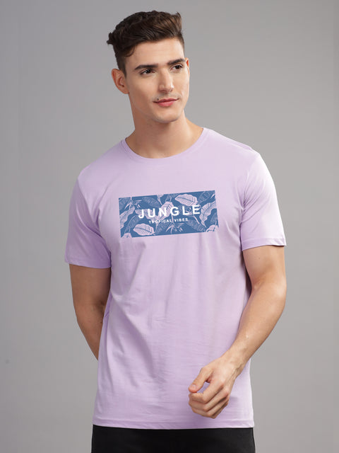Adro Mens Printed T Shirt | The Super Soft Tshirt in India| Pure Cotton Lycra Breathable Fabric| 4 way stretch smart tech fabric| Round Neck T-Shirt (Also in Plus Size)