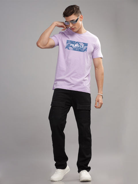 Adro Mens Printed T Shirt | The Super Soft Tshirt in India| Pure Cotton Lycra Breathable Fabric| 4 way stretch smart tech fabric| Round Neck T-Shirt (Also in Plus Size)
