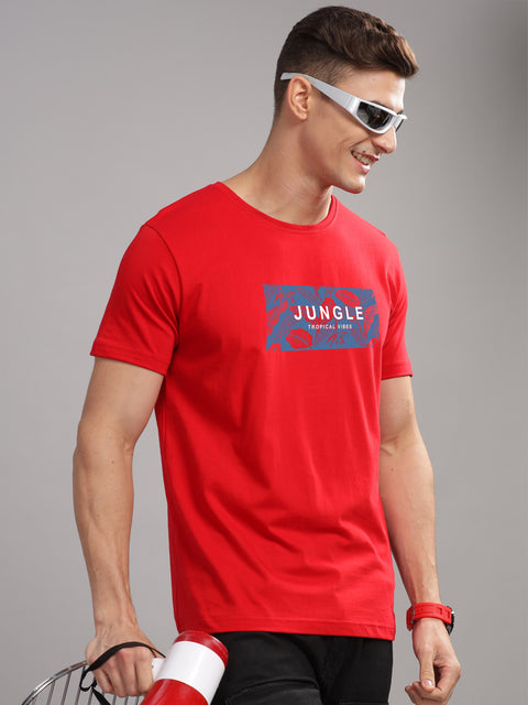 Adro Mens Printed T Shirt | The Super Soft Tshirt in India| Pure Cotton Lycra Breathable Fabric| 4 way stretch smart tech fabric| Round Neck T-Shirt (Also in Plus Size)
