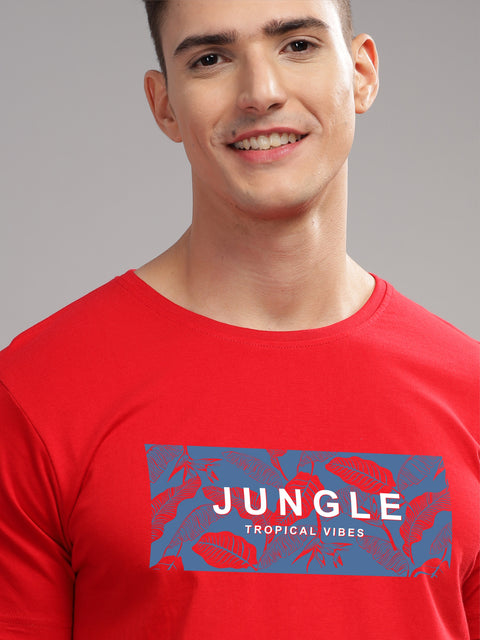 Adro Mens Printed T Shirt | The Super Soft Tshirt in India| Pure Cotton Lycra Breathable Fabric| 4 way stretch smart tech fabric| Round Neck T-Shirt (Also in Plus Size)