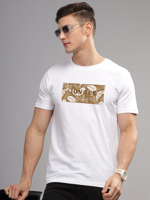 Adro Mens Printed T Shirt | The Super Soft Tshirt in India| Pure Cotton Lycra Breathable Fabric| 4 way stretch smart tech fabric| Round Neck T-Shirt (Also in Plus Size)
