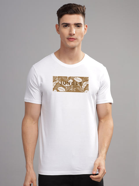 Adro Mens Printed T Shirt | The Super Soft Tshirt in India| Pure Cotton Lycra Breathable Fabric| 4 way stretch smart tech fabric| Round Neck T-Shirt (Also in Plus Size)
