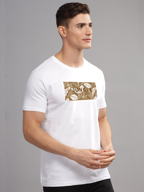 Adro Mens Printed T Shirt | The Super Soft Tshirt in India| Pure Cotton Lycra Breathable Fabric| 4 way stretch smart tech fabric| Round Neck T-Shirt (Also in Plus Size)