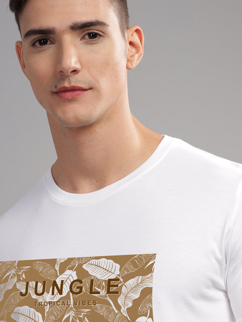 Adro Mens Printed T Shirt | The Super Soft Tshirt in India| Pure Cotton Lycra Breathable Fabric| 4 way stretch smart tech fabric| Round Neck T-Shirt (Also in Plus Size)