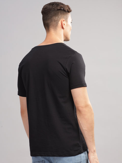 Adro Mens Printed T Shirt | The Super Soft Tshirt in India| Pure Cotton Lycra Breathable Fabric| 4 way stretch smart tech fabric| Round Neck T-Shirt (Also in Plus Size)