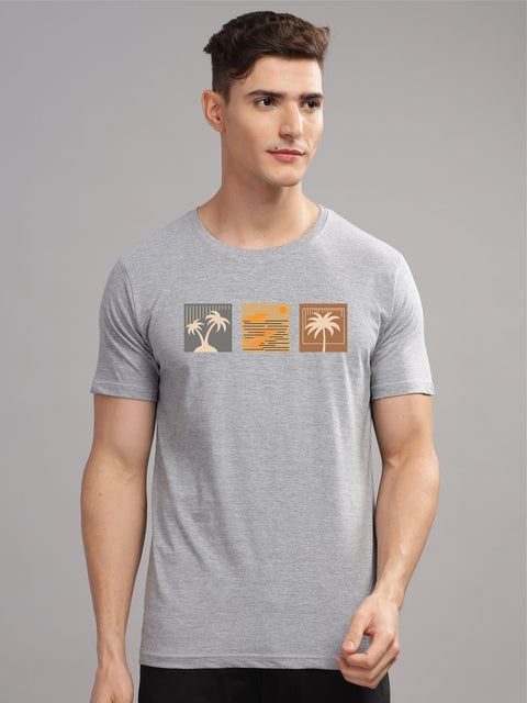 Adro Mens Printed T Shirt | The Super Soft Tshirt in India| Pure Cotton Lycra Breathable Fabric| 4 way stretch smart tech fabric| Round Neck T-Shirt (Also in Plus Size)