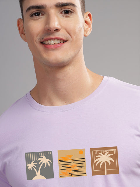 Adro Mens Printed T Shirt | The Super Soft Tshirt in India| Pure Cotton Lycra Breathable Fabric| 4 way stretch smart tech fabric| Round Neck T-Shirt (Also in Plus Size)