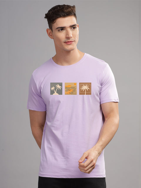 Adro Mens Printed T Shirt | The Super Soft Tshirt in India| Pure Cotton Lycra Breathable Fabric| 4 way stretch smart tech fabric| Round Neck T-Shirt (Also in Plus Size)