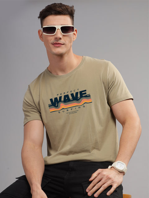 Adro Mens Printed T Shirt | The Super Soft Tshirt in India| Pure Cotton Lycra Breathable Fabric| 4 way stretch smart tech fabric| Round Neck T-Shirt (Also in Plus Size)