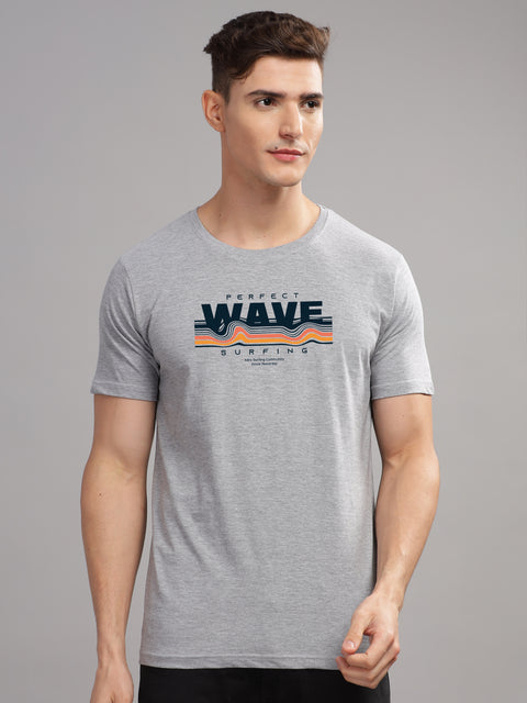 Adro Mens Printed T Shirt | The Super Soft Tshirt in India| Pure Cotton Lycra Breathable Fabric| 4 way stretch smart tech fabric| Round Neck T-Shirt (Also in Plus Size)