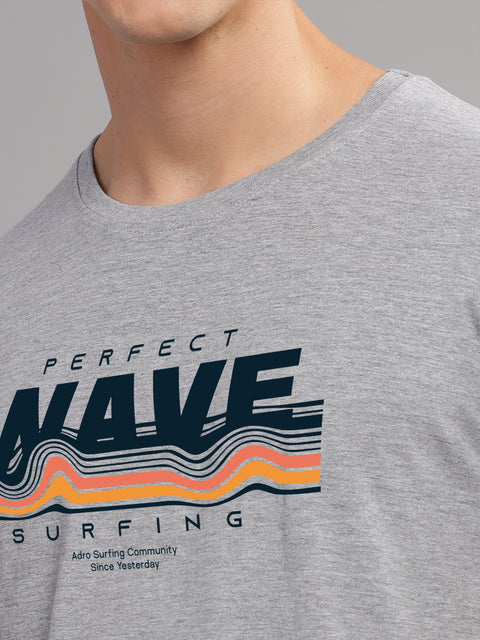 Adro Mens Printed T Shirt | The Super Soft Tshirt in India| Pure Cotton Lycra Breathable Fabric| 4 way stretch smart tech fabric| Round Neck T-Shirt (Also in Plus Size)