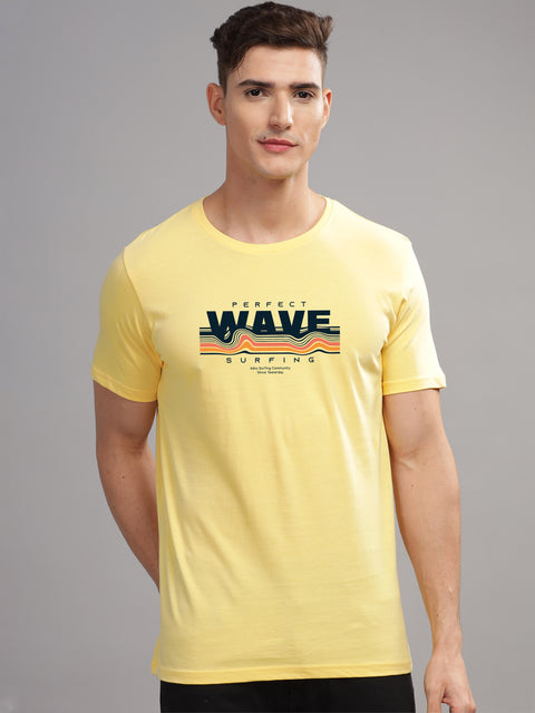 Adro Mens Printed T Shirt | The Super Soft Tshirt in India| Pure Cotton Lycra Breathable Fabric| 4 way stretch smart tech fabric| Round Neck T-Shirt (Also in Plus Size)
