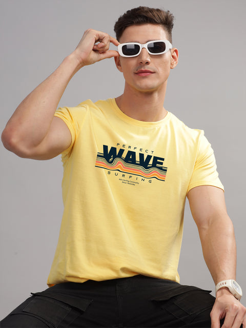 Adro Mens Printed T Shirt | The Super Soft Tshirt in India| Pure Cotton Lycra Breathable Fabric| 4 way stretch smart tech fabric| Round Neck T-Shirt (Also in Plus Size)