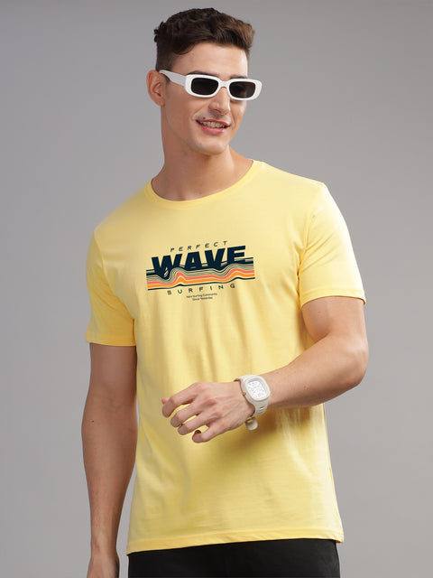 Adro Mens Printed T Shirt | The Super Soft Tshirt in India| Pure Cotton Lycra Breathable Fabric| 4 way stretch smart tech fabric| Round Neck T-Shirt (Also in Plus Size)