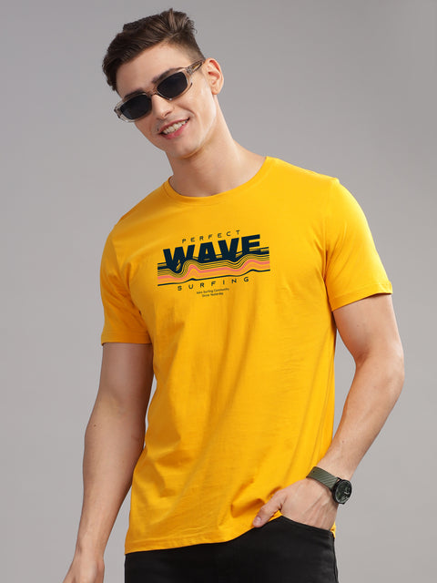 Adro Mens Printed T Shirt | The Super Soft Tshirt in India| Pure Cotton Lycra Breathable Fabric| 4 way stretch smart tech fabric| Round Neck T-Shirt (Also in Plus Size)