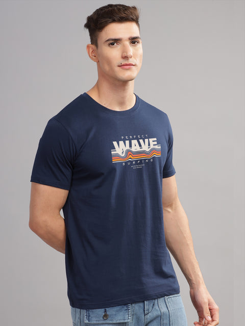 Adro Mens Printed T Shirt | The Super Soft Tshirt in India| Pure Cotton Lycra Breathable Fabric| 4 way stretch smart tech fabric| Round Neck T-Shirt (Also in Plus Size)