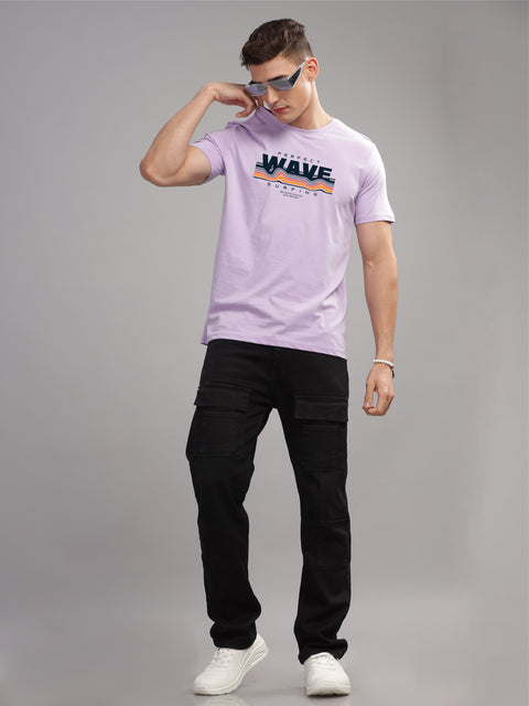 Adro Mens Printed T Shirt | The Super Soft Tshirt in India| Pure Cotton Lycra Breathable Fabric| 4 way stretch smart tech fabric| Round Neck T-Shirt (Also in Plus Size)