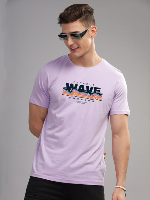 Adro Mens Printed T Shirt | The Super Soft Tshirt in India| Pure Cotton Lycra Breathable Fabric| 4 way stretch smart tech fabric| Round Neck T-Shirt (Also in Plus Size)