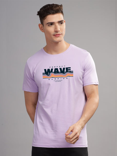 Adro Mens Printed T Shirt | The Super Soft Tshirt in India| Pure Cotton Lycra Breathable Fabric| 4 way stretch smart tech fabric| Round Neck T-Shirt (Also in Plus Size)