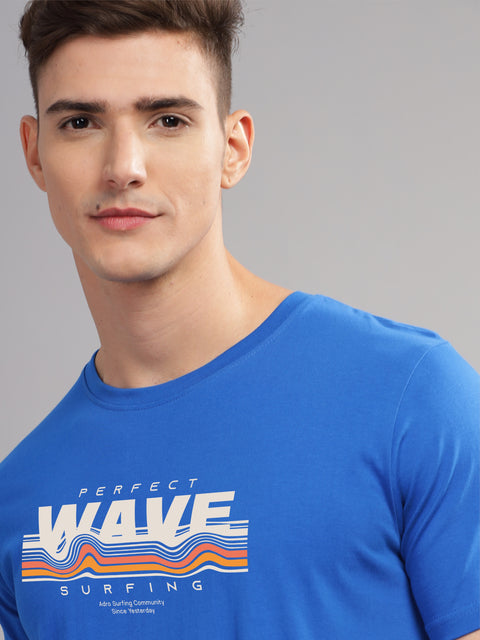 Adro Mens Printed T Shirt | The Super Soft Tshirt in India| Pure Cotton Lycra Breathable Fabric| 4 way stretch smart tech fabric| Round Neck T-Shirt (Also in Plus Size)