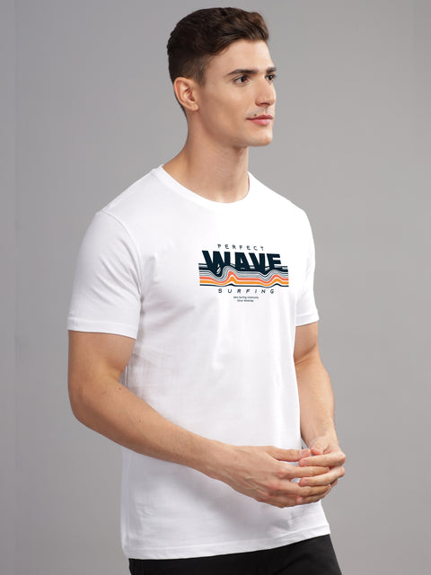 Adro Mens Printed T Shirt | The Super Soft Tshirt in India| Pure Cotton Lycra Breathable Fabric| 4 way stretch smart tech fabric| Round Neck T-Shirt (Also in Plus Size)