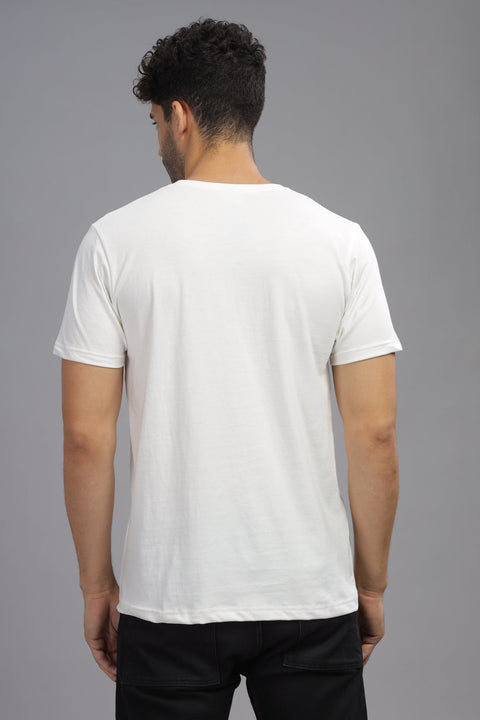 Adro Mens Colourblocked Cotton T-Shirt