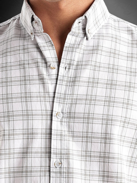 Adro Mens Casual Shirts - Checkered Shirt in Regular Fit| Cotton Casual Shirt for Men
