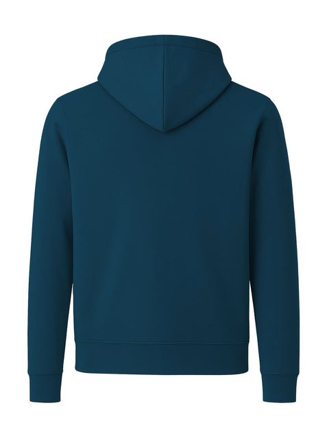 Adro Men’s Regular Fit Zip-Up Hoodie for man | 320 GSM Cotton Poly Fleece Zipper Sweatshirt with Soft Fabric & Printed Hoodies