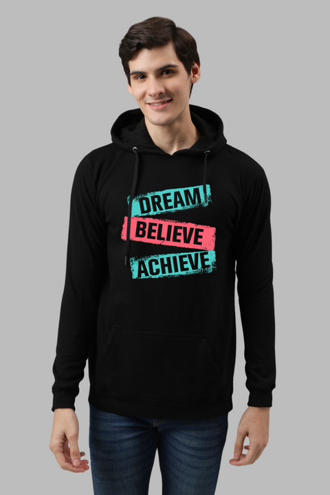 ADRO Men's Cotton Hooded Hoodie