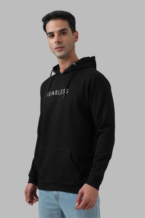ADRO Fearless Printed Hoodie/Sweatshirt for Men