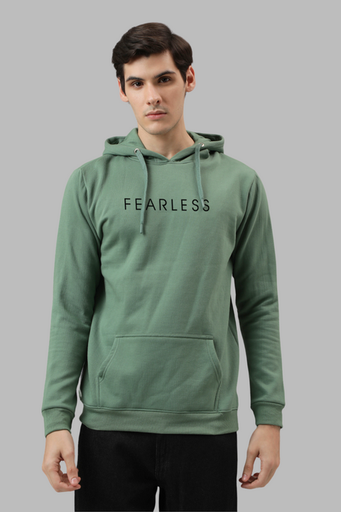 ADRO Fearless Printed Hoodie/Sweatshirt for Men