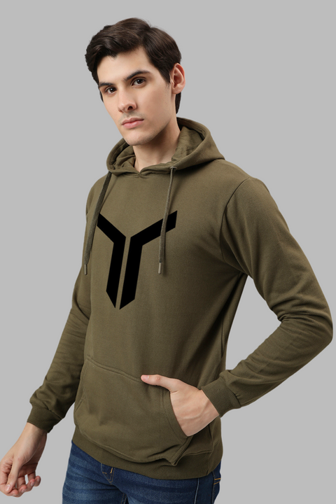 ADRO Mens Graphic Printed Cotton Hoodies