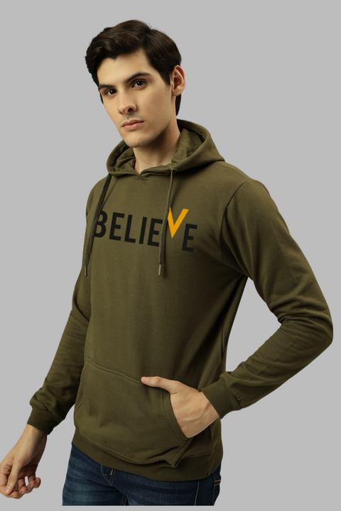 ADRO Men's Cotton Hooded Neck Hoodie